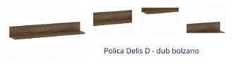 Polica Delis D - dub bolzano 1