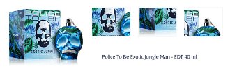 Police To Be Exotic Jungle Man - EDT 40 ml 1