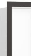 Polička Hansgrohe XtraStoris Individual s rámom vo farebnom prevedení kartáčovaný čierny chróm 56096340 6