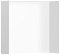 Polička Hansgrohe XtraStoris Minimalistic bez orámovania vo farbe matná biela 56079700