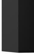 Polička Hansgrohe XtraStoris Minimalistic bez orámovania vo farbe matná čierna 56076670 8