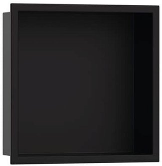Polička Hansgrohe XtraStoris Original s rámom vo farbe matná čierna 56061670