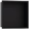 Polička Hansgrohe XtraStoris Original s rámom vo farbe matná čierna 56061670