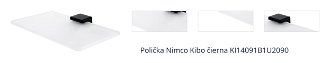 Polička Nimco Kibo čierna KI14091B1U2090 1