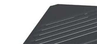 Polička Ravak Slim čierna X07P650 6