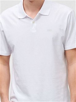 Polo tričko GAP Logo jersey Biela 5