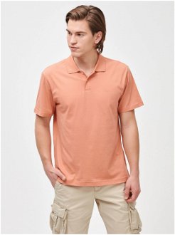Polo tričko GAP Logo jersey Oranžová