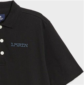 Polokošeľa La Martina Man Polo S/S Cotton Jersey Čierna Xl 7