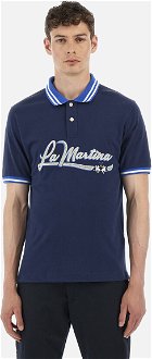 Polokošeľa La Martina Man Polo S/S Cotton Jersey Modrá L