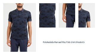 Polokošeľa Manuel Ritz Polo Shirt Modrá S 1