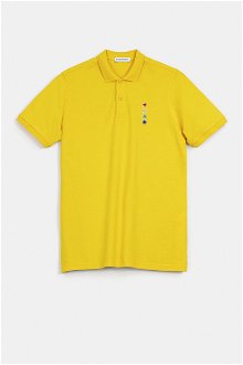 Polokošeľa Manuel Ritz Polo Shirt Žltá M