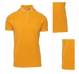 Polokošeľa Manuel Ritz Polo Shirt Žltá Xxl 3