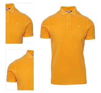 Polokošeľa Manuel Ritz Polo Shirt Žltá Xxl 4