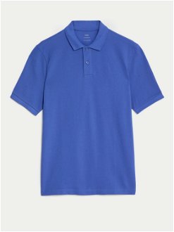 Modré pánské polo tričko Marks & Spencer