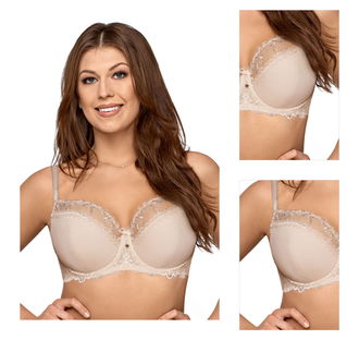 Polovystužená podprsenka Ava Lingerie 1030 Novato Béžová 100B 3