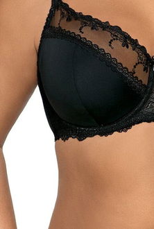 Polovystužená podprsenka Ava Lingerie 1030 Novato Čierna 100B 8