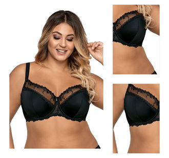 Polovystužená podprsenka Ava Lingerie 1030 Novato Čierna 85D 3