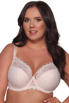 Polovystužená podprsenka Ava Lingerie 2076 Petal Svetloružová 65G 2