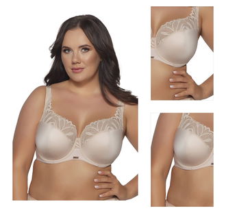 Polovystužená podprsenka Ava Lingerie 2105 Béžová 95G 3