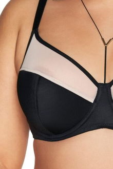 Polovystužená podprsenka Ava Lingerie 2135 Viva Čierna 100B 8