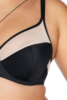 Polovystužená podprsenka Ava Lingerie 2135 Viva Čierna 100D 9