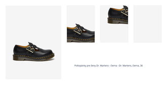 Poltopánky pre ženy Dr. Martens - čierna 1