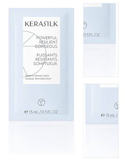 Posilňujúca maska pre jemné, zľahnuté a slabé vlasy Kerasilk Strengthening Mask - 15 ml (521130) 3