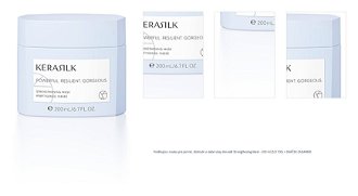 Posilňujúca maska pre jemné, zľahnuté a slabé vlasy Kerasilk Strengthening Mask - 200 ml (521100) + darček zadarmo 1