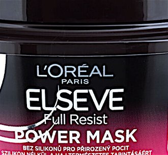 Posilňujúca maska pre vlasy so sklonom k padaniu Loréal Elseve Full Resist Power Mask - 300 ml - L’Oréal Paris + darček zadarmo 5
