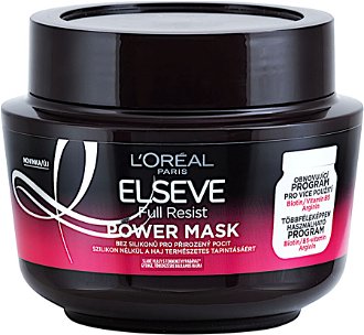 Posilňujúca maska pre vlasy so sklonom k padaniu Loréal Elseve Full Resist Power Mask - 300 ml - L’Oréal Paris + DARČEK ZADARMO 2