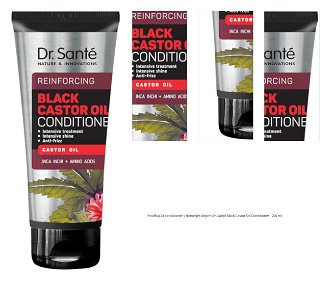 Posilňujúci kondicionér s ricínovým olejom Dr. Santé Black Castor Oil Conditioner - 200 ml 1