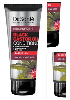 Posilňujúci kondicionér s ricínovým olejom Dr. Santé Black Castor Oil Conditioner - 200 ml 3