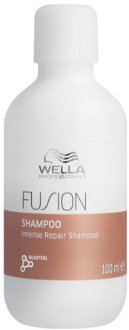 Posilňujúci regeneračný šampón pre poškodené vlasy Wella Professionals Fusion Shampoo - 100 ml (99350169112) + darček zadarmo