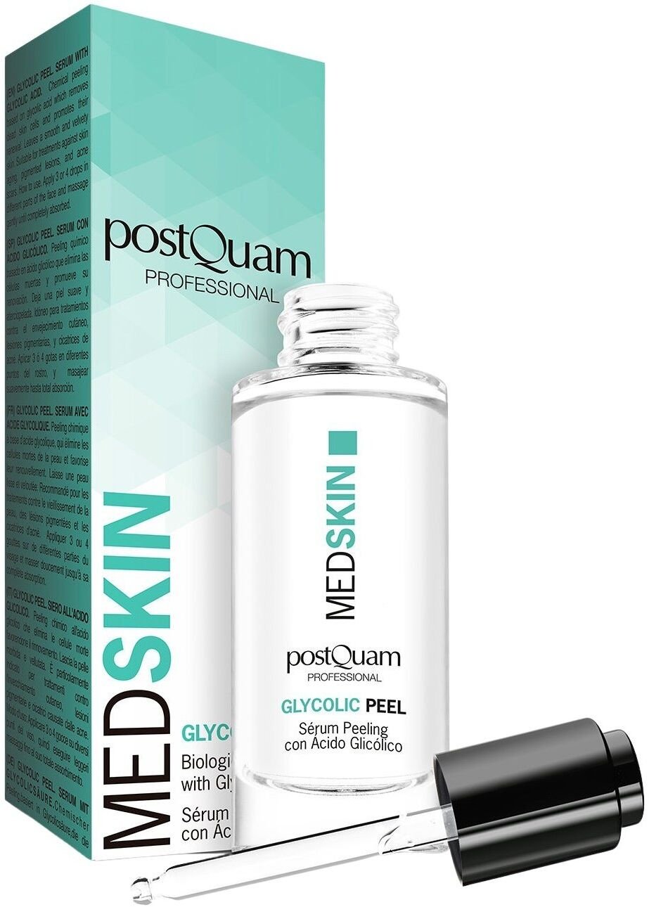 PostQuam Professional Glykolic Peel Serum - Biologické peelingové sérum s kyselinou glykolovou 30 ml