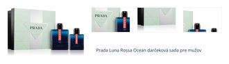 Prada Luna Rossa Ocean darčeková sada pre mužov 1