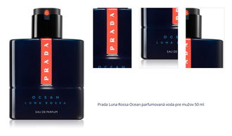 Prada Luna Rossa Ocean parfumovaná voda pre mužov 50 ml 1