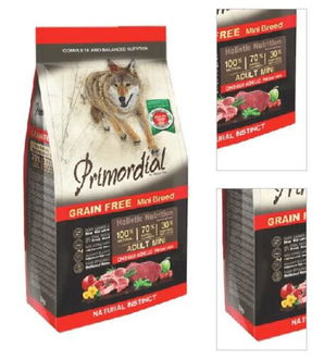 Primordial granuly Dog Adult Mini diviak a jahňa 2 kg 3