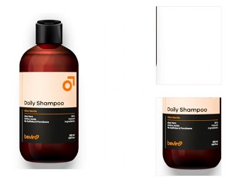 Prírodný šampón na vlasy pre denné použitie Beviro Daily Shampoo - 250 ml (BV310) + darček zadarmo 3