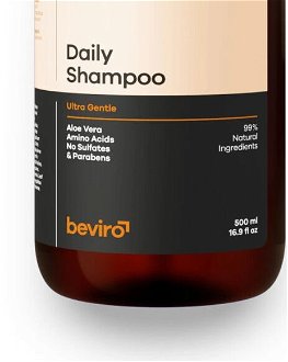 Prírodný šampón na vlasy pre denné použitie Beviro Daily Shampoo - 500 ml (BV317) + darček zadarmo 8