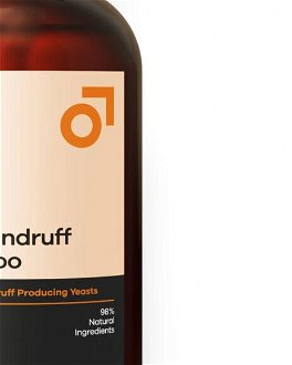 Prírodný šampón pre mužov proti lupinám Beviro Anti-Dandruff Shampoo - 500 ml (BV319) + darček zadarmo 5