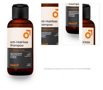 Prírodný šampón pre mužov proti padaniu vlasov Beviro Anti-Hairloss Shampoo - 100 ml (BV320) + darček zadarmo 1