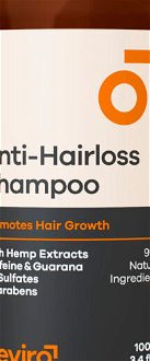 Prírodný šampón pre mužov proti padaniu vlasov Beviro Anti-Hairloss Shampoo - 100 ml (BV320) + darček zadarmo 5