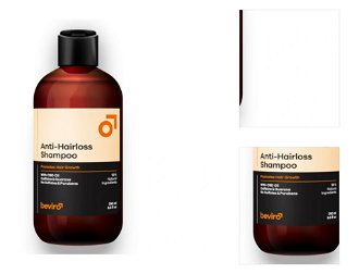 Prírodný šampón pre mužov proti padaniu vlasov Beviro Anti-Hairloss Shampoo - 250 ml (BV315) + darček zadarmo 3