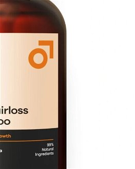 Prírodný šampón pre mužov proti padaniu vlasov Beviro Anti-Hairloss Shampoo - 500 ml (BV321) + darček zadarmo 5