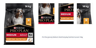 Pro Plan granuly Medium Adult Everyday Nutrition kuracie 14kg 1