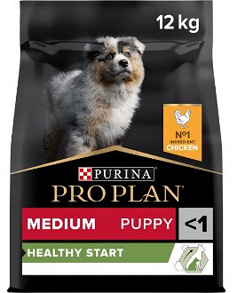 Pro Plan granuly Medium Puppy Healthly start kuracie 12kg