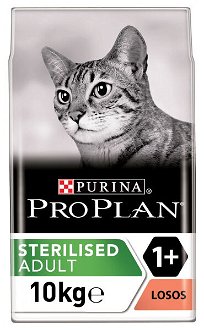 Pro Plan granuly pre mačky Cat Sterilised losos 10kg 2