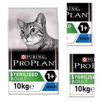 Pro Plan granuly pre mačky Sterilised králik 10kg 3