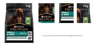 Pro Plan granuly Small & Mini Adult Sensitive Digestion jahňacie 7kg 1