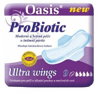 Probiotic Oasis hygienické vložky 9 kusov 2